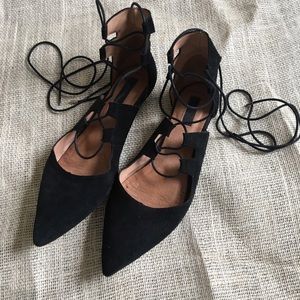 Topshop pointed toe flats